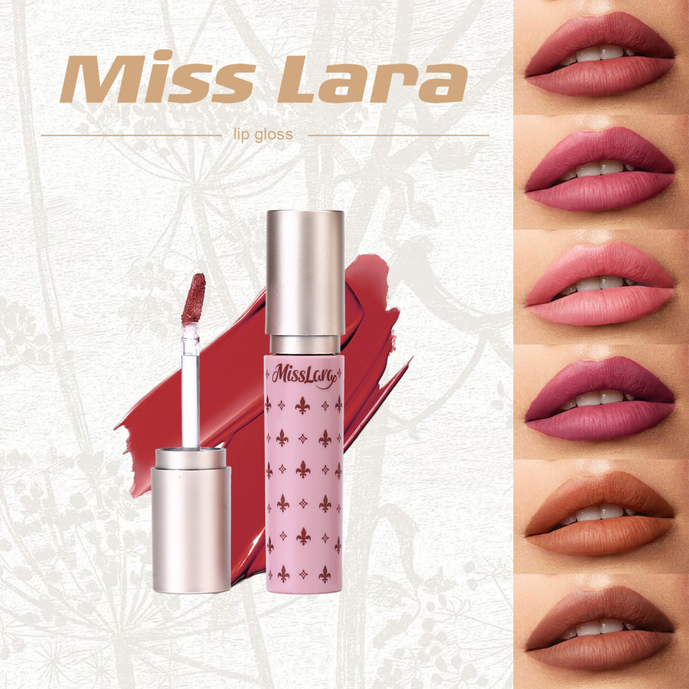 Misslara丝绒哑光唇釉云朵雾面唇霜持久显色不拔干欧美裸色唇彩
