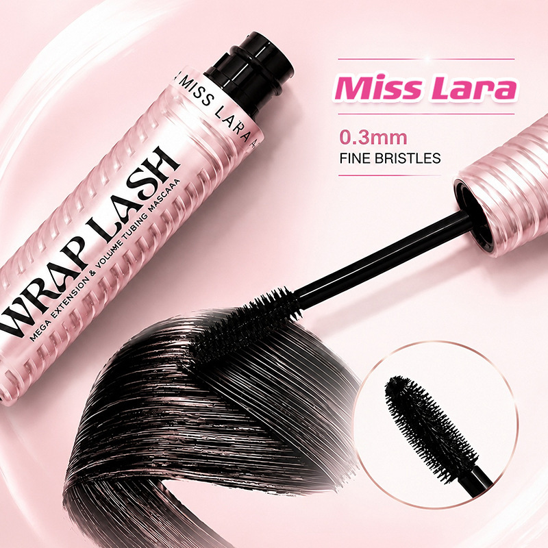 跨境MissLara持久定型睫毛膏化妆师专用防水不晕染纤长速干睫毛膏