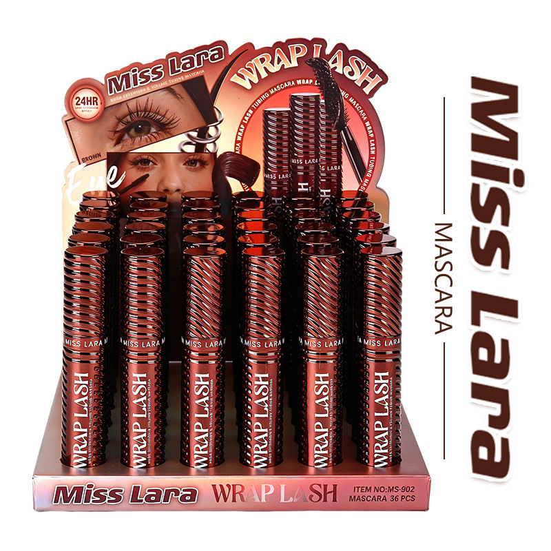 MissLara睫毛膏加长加密持久定型化妆师专用防水不晕染卷翘睫毛膏