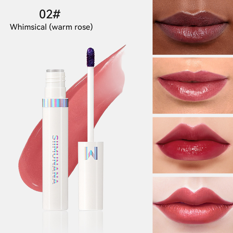 跨境爆款TK爆品TEMU爆品撕拉唇釉不易脱色长效保湿Lip glaze