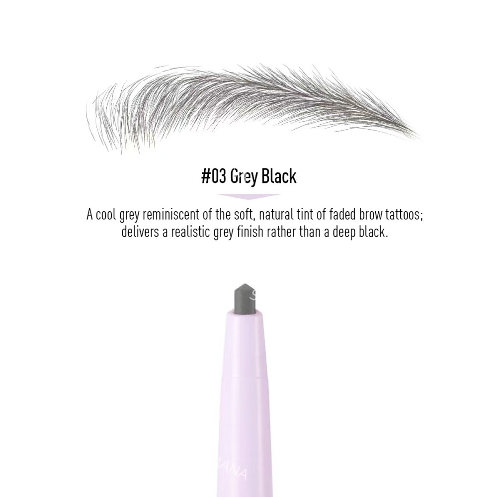 跨境TK爆品柔和自然持妆防水防汗根根分明眉笔Eyebrow eyeliner