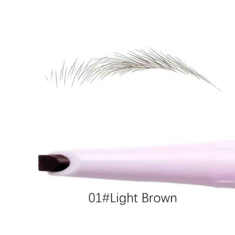 跨境TK爆品柔和自然持妆防水防汗根根分明眉笔Eyebrow eyeliner