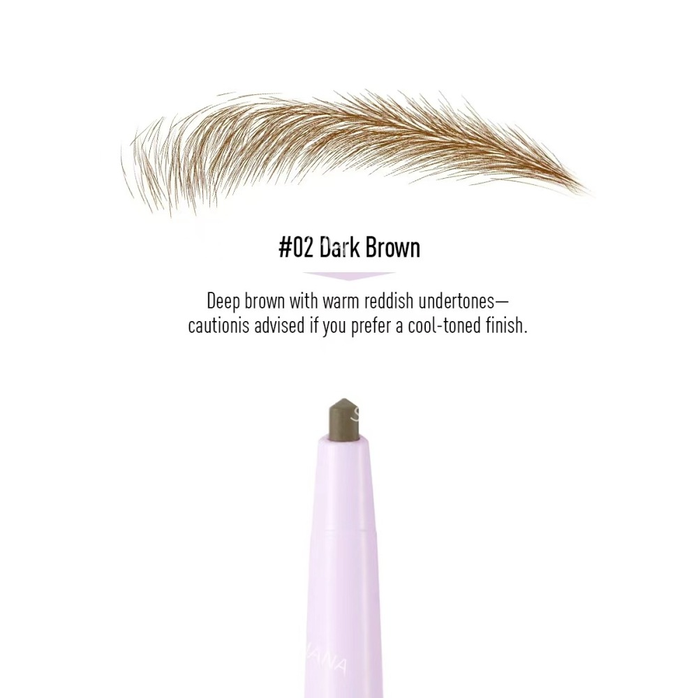 跨境TK爆品柔和自然持妆防水防汗根根分明眉笔Eyebrow eyeliner