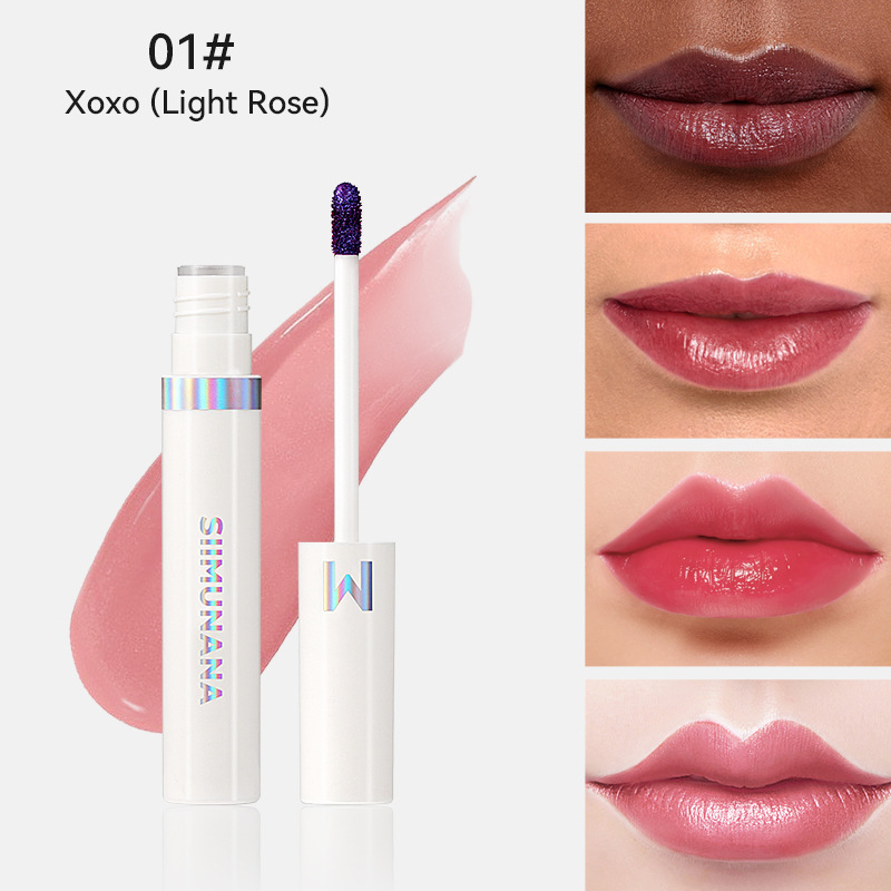 跨境爆款TK爆品TEMU爆品撕拉唇釉不易脱色长效保湿Lip glaze