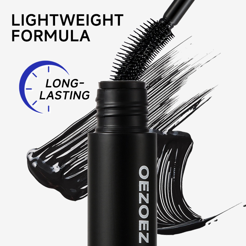跨境爆款睫毛膏 持久定型纤长卷翘浓密不晕染防水持妆Mascara