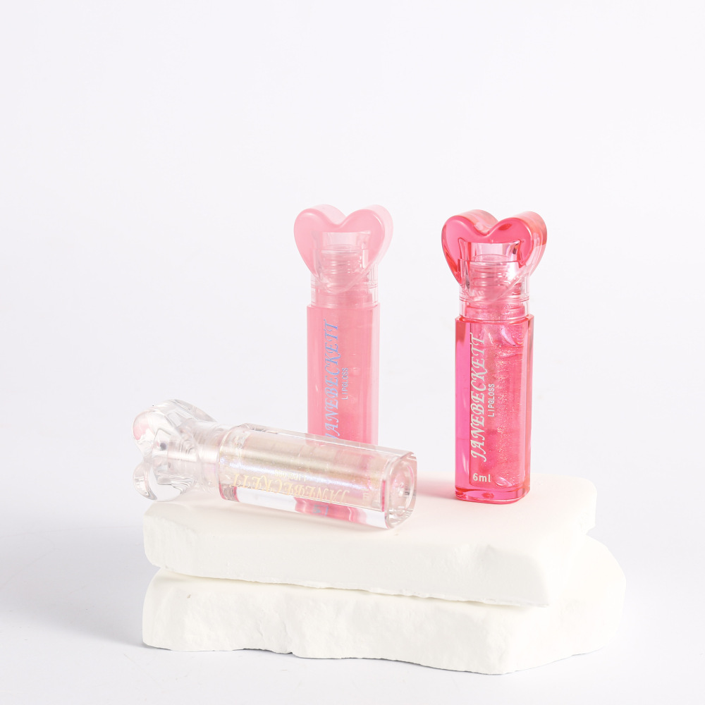 跨境外贸小粉盾变色唇彩珠光带闪滋润唇蜜现货Lip Gloss可印LOGO