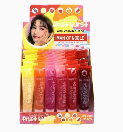 Fruit-Flavored Moisturizing Lip Oil