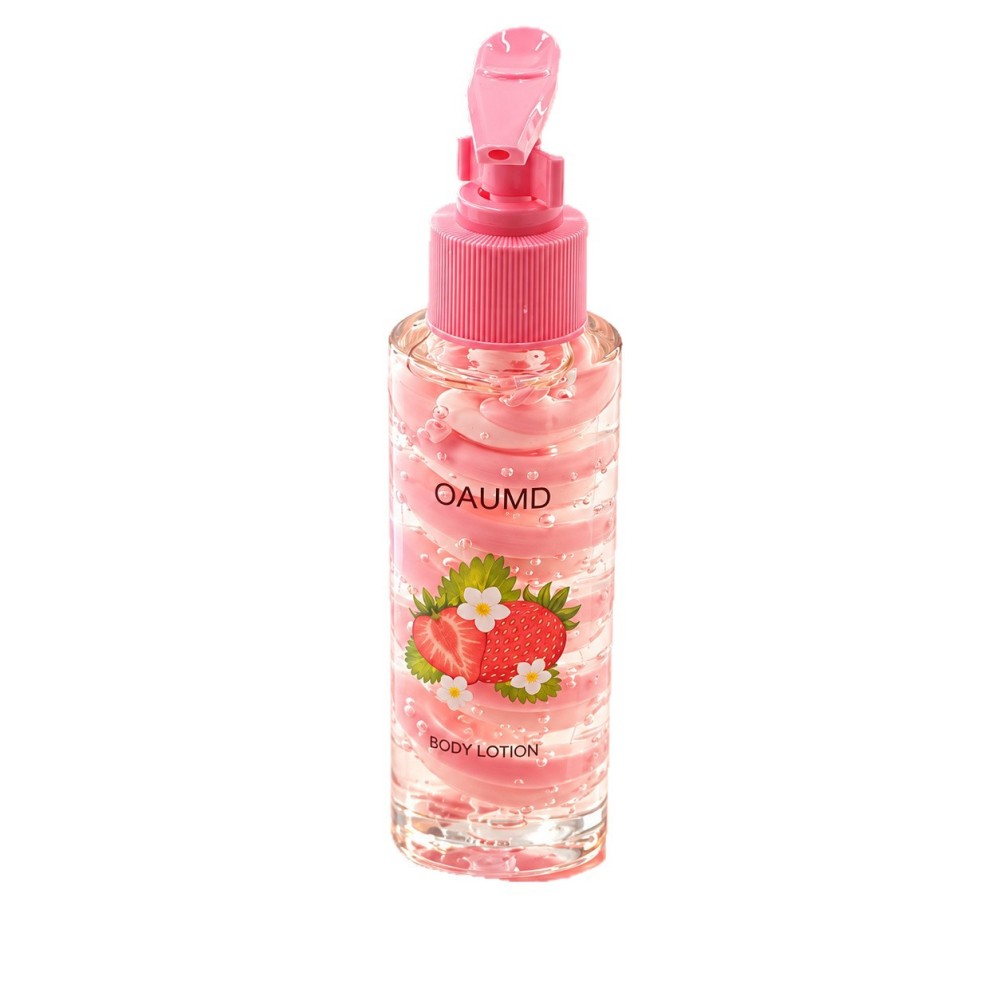 OAUMD 新款四色分层身体乳水果香烟酰胺滋润提亮全身护肤外贸货源