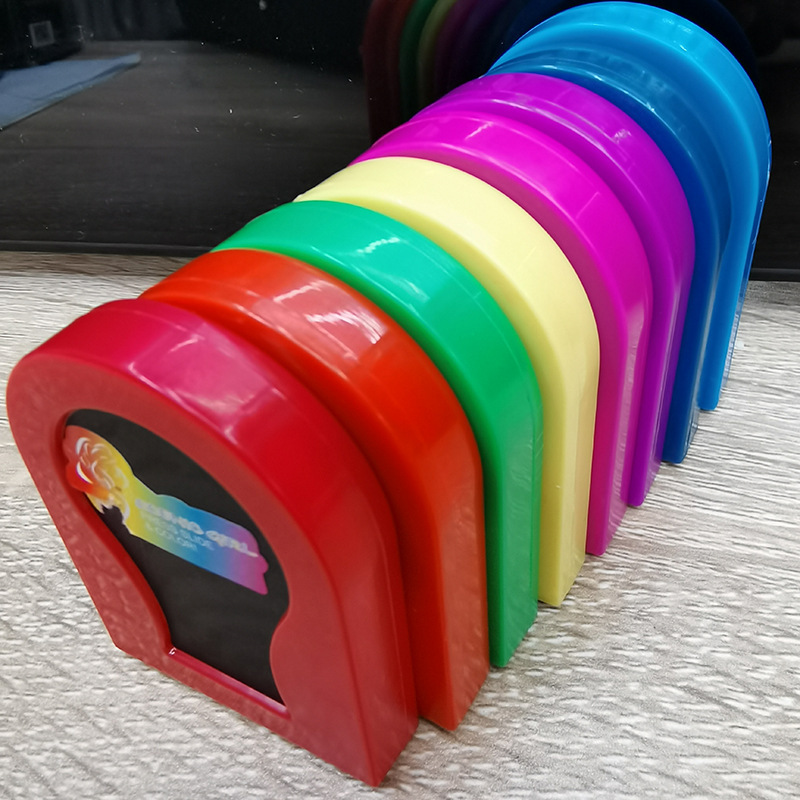 现货跨境内销3克染发粉饼一次性彩色发粉易上色易清洗HAIR CHALK