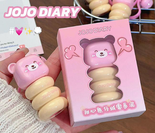 JOJO DIARY Sweet Bear Velvet Matte Lip Mud