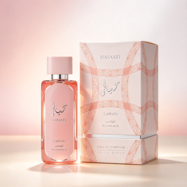 跨境爆款perfume HAYAATI拉塔法女士粉色黑白阿拉伯香水中东迪拜