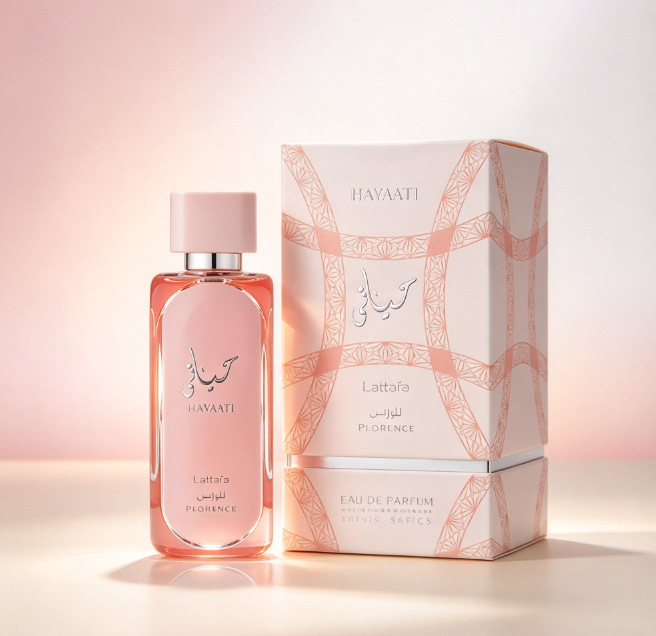 跨境爆款perfume HAYAATI拉塔法女士粉色黑白阿拉伯香水中东迪拜