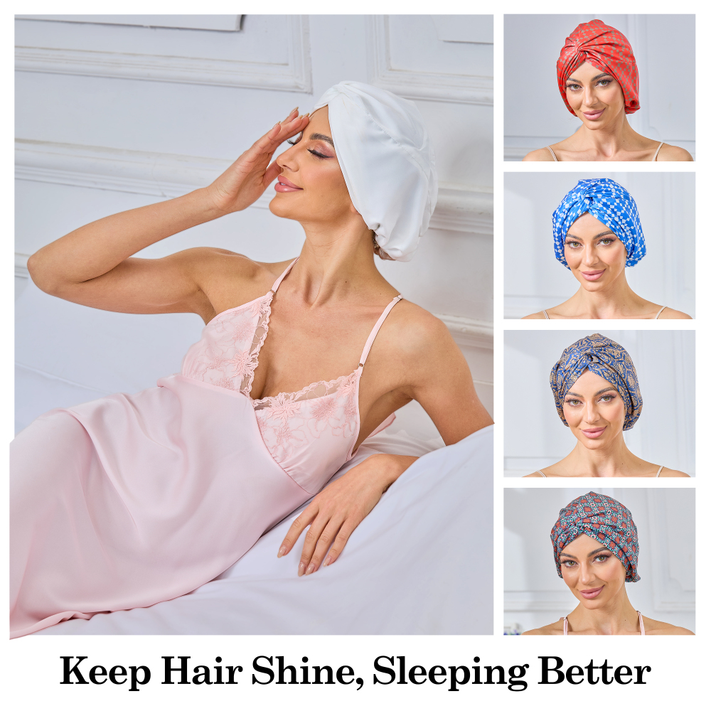 Adjustable Button Bonnet - Pure White