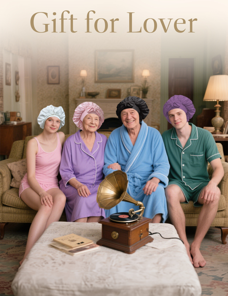 TIe Band Bonnet with Pack - Pink