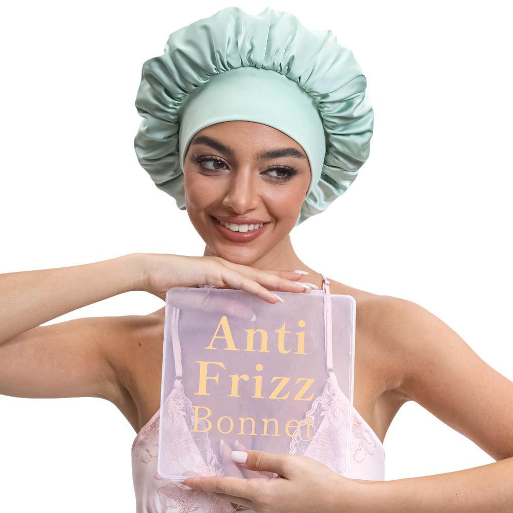 Elastic Bonnet with Pack - Green