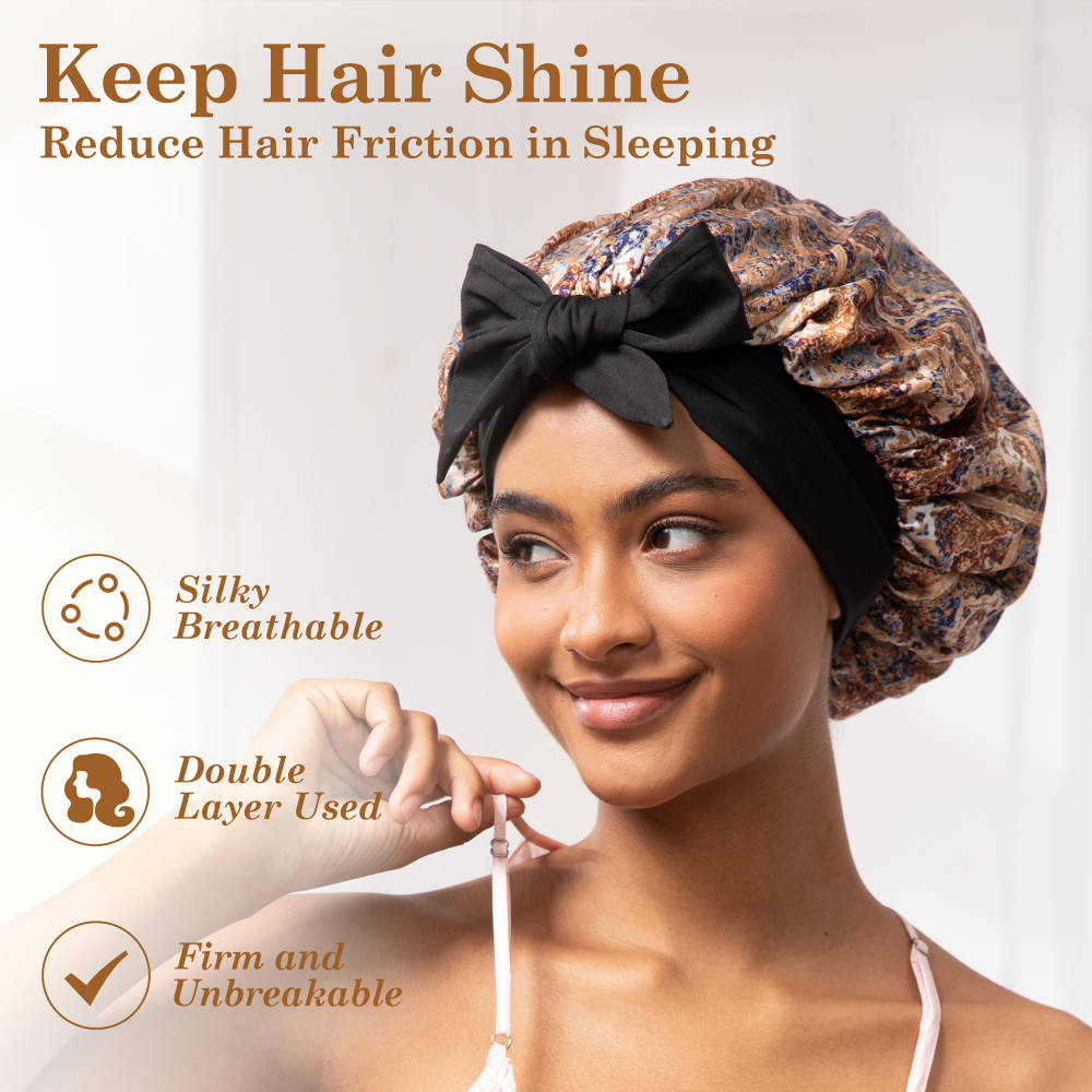 Tie Band Bonnet - Bohemia Yellow