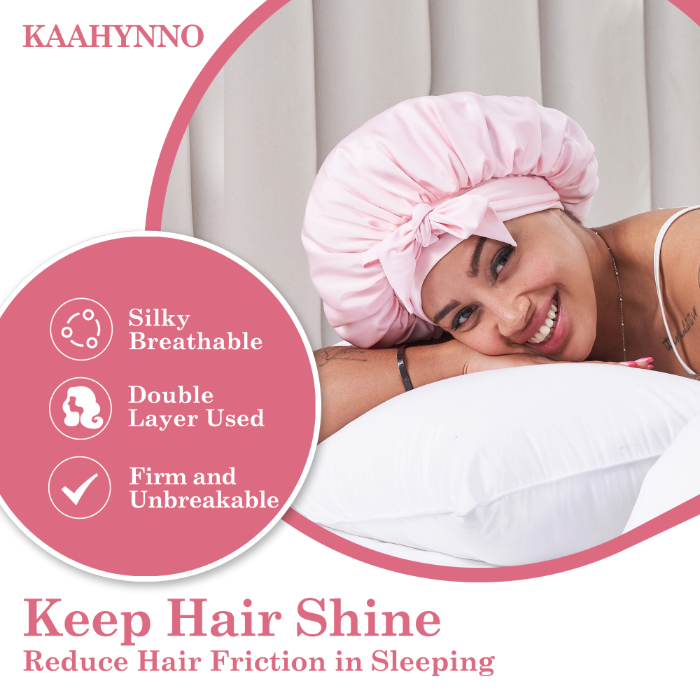 Tie Band Bonnet - Pink