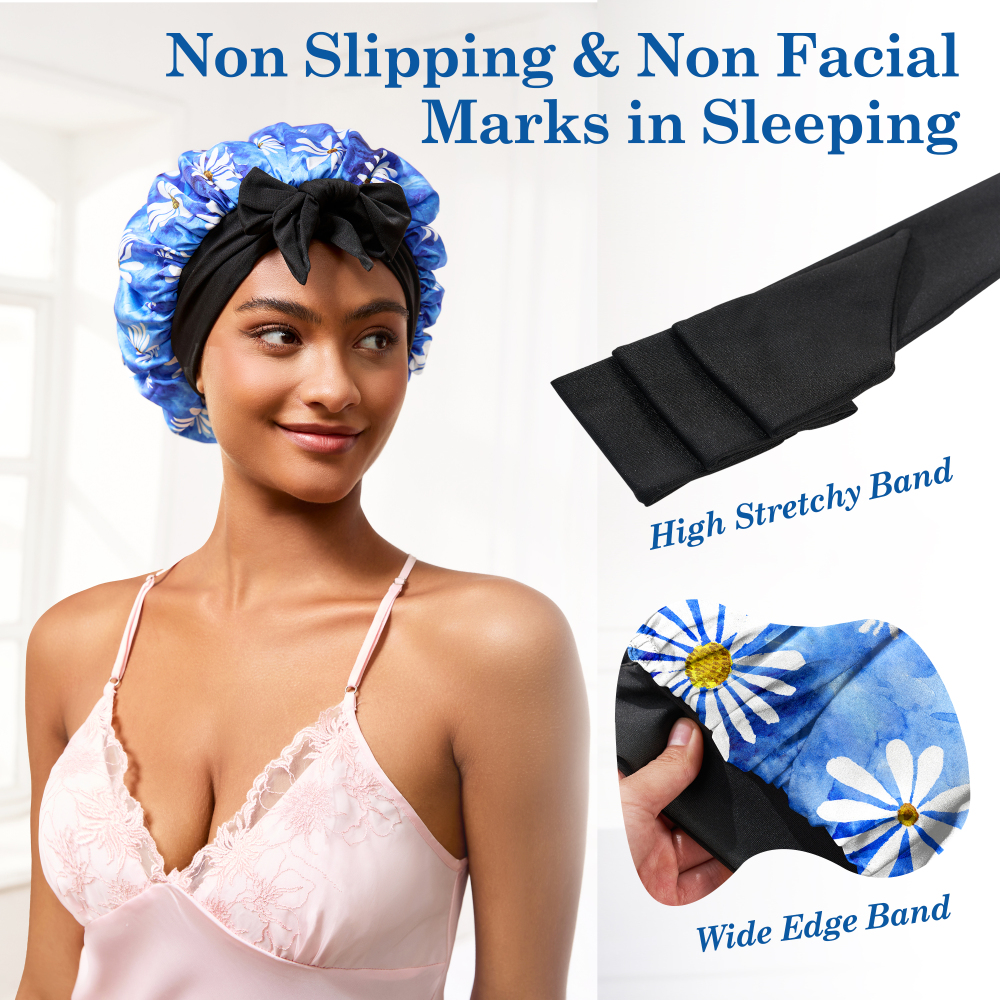 Tie Band Bonnet - Daisy