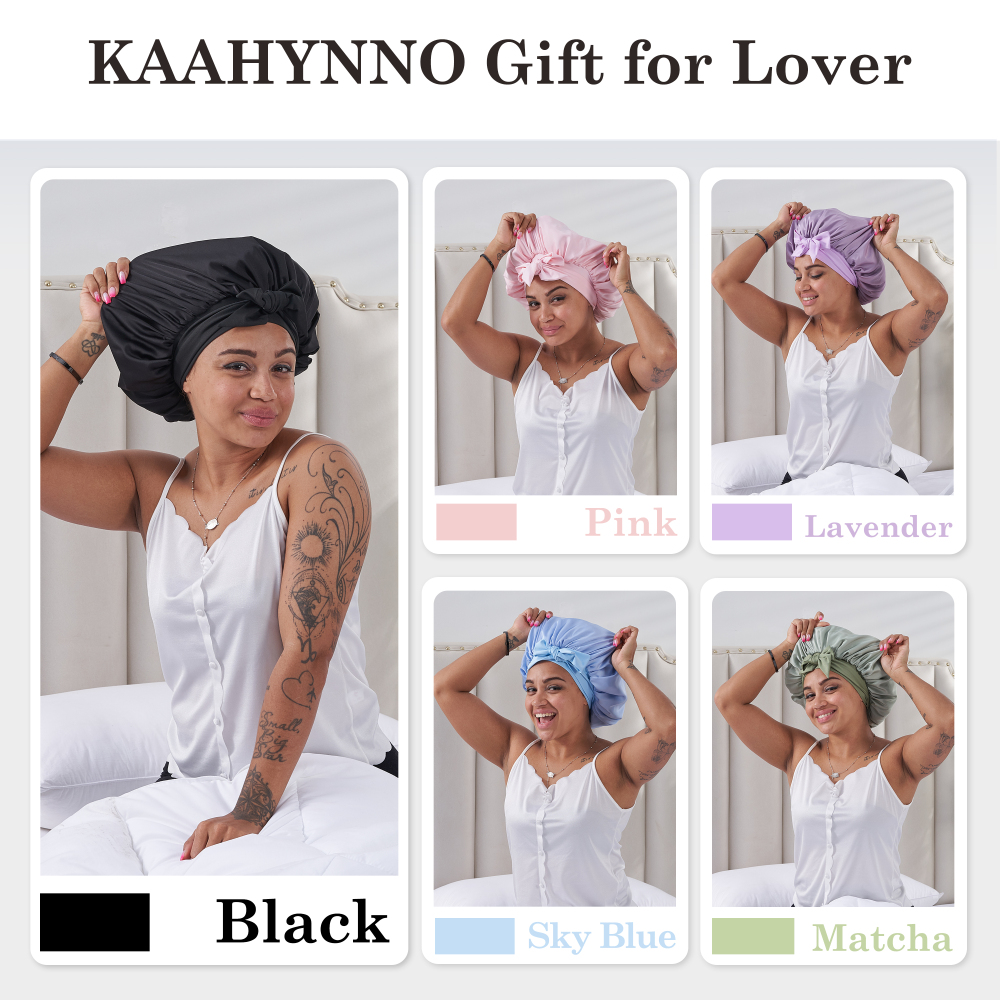 Tie Band Bonnet - Black