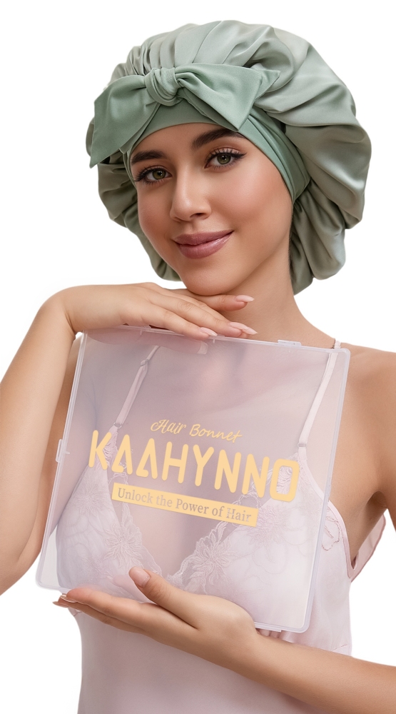 TIe Band Bonnet with Pack - Green