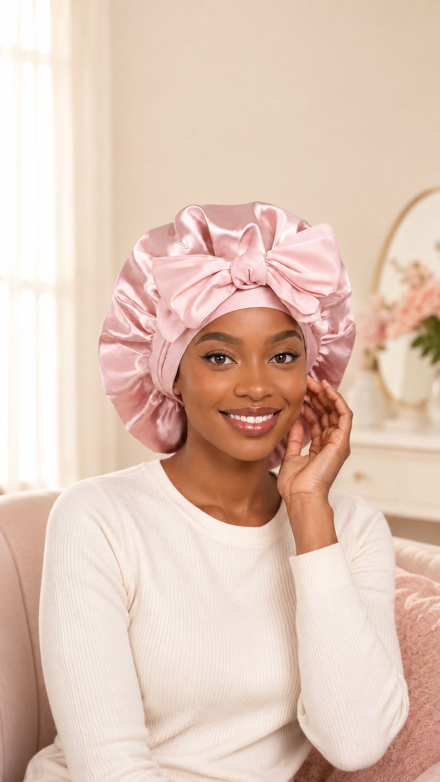 Tie Band Bonnet