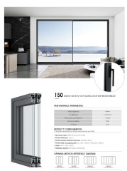 Casual Heavy-Duty Thermal Break Sliding Door