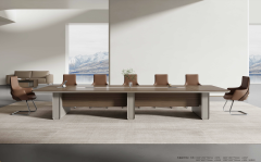 High-end Rectangular Large Conference Table Office Set