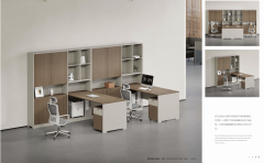 Wooden Filing Cabinet Office Desk and Chair Set