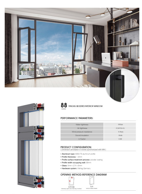 Casual Inward-Opening Casement Window