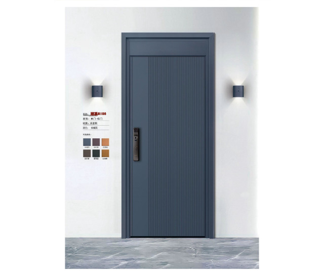Modern Silent Aluminum Alloy Door