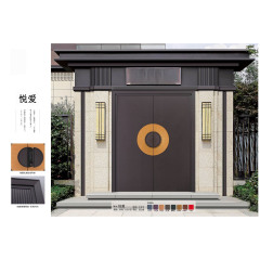 High-Security Soundproof Double Doors