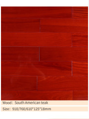 South American Teak Solid Wood Flooring