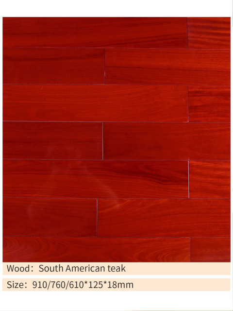 South American Teak Solid Wood Flooring