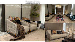 Luxury Clifton Tiger Stripe Single/Multi-Seater Sofa
