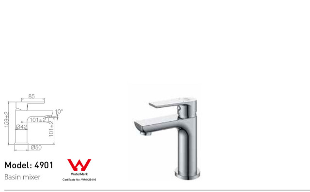 Chrome Basin Faucet