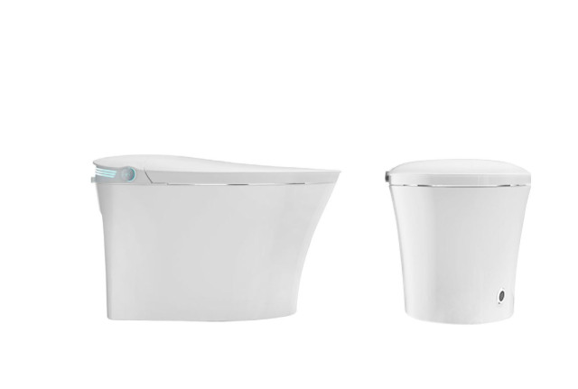 Foam Shield Built-In Water Tank Smart Toilet