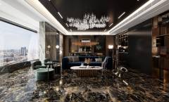 Céline Dark Brown Full Polished Glazed Tile