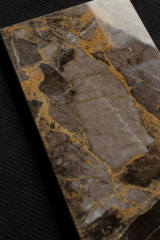 Céline Dark Brown Full Polished Glazed Tile