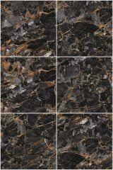 Céline Dark Brown Full Polished Glazed Tile