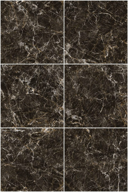 Helen Coffee Brown Full Polished Glazed Tile