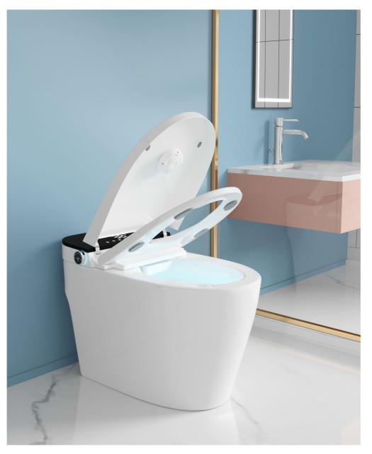 Heated Seat Ceramic Smart Toilet