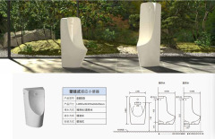 Ceramic Wall-Mounted Automatic Urinal