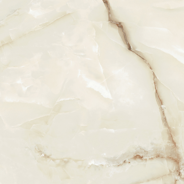 Off-White Jade-Like Full Polished Glazed Tile