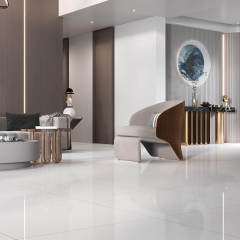 Snow White Full Polished Tile