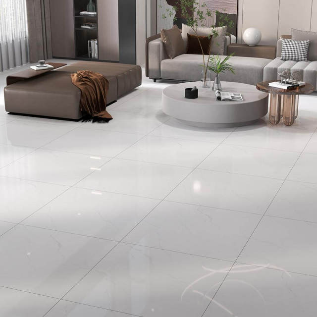 Snow White Full Polished Tile