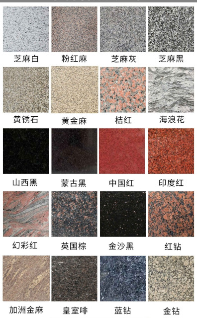 Multi-Colored Granite