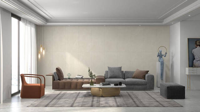 Sahara Yellow Full Polished Glazed Tile