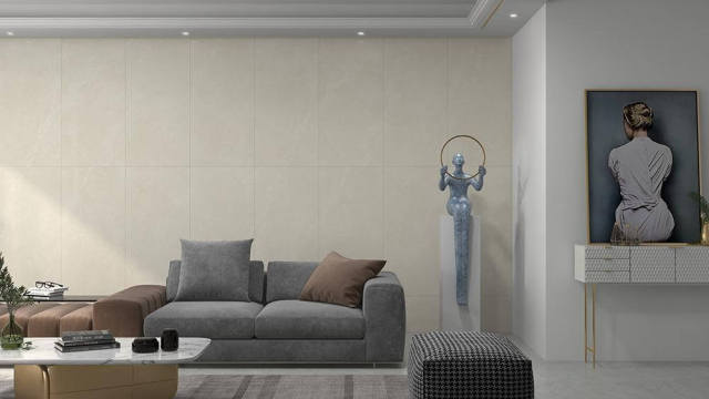 Sahara Yellow Full Polished Glazed Tile