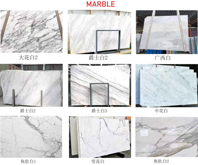 Contemporary White Marble Series
