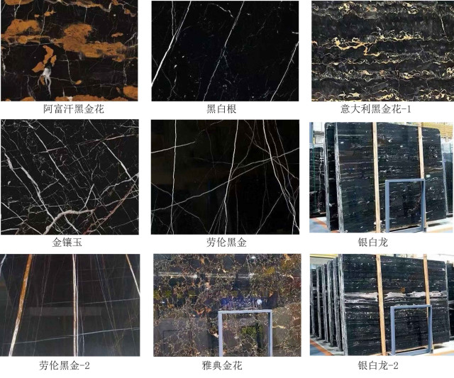 Luxury Black Marble Series